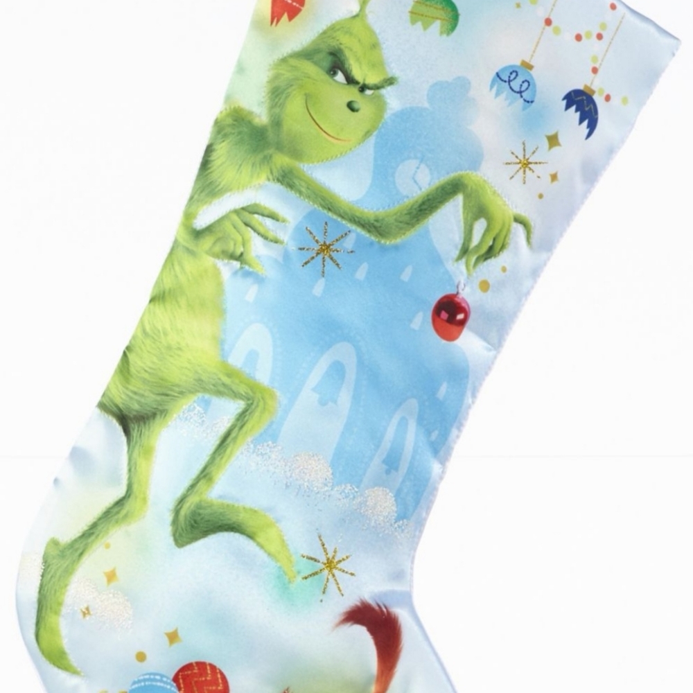 Grinch stocking